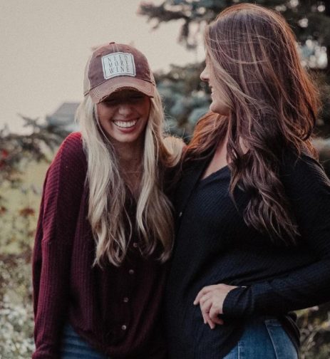 "Need More Wine" Distressed Trucker Cap