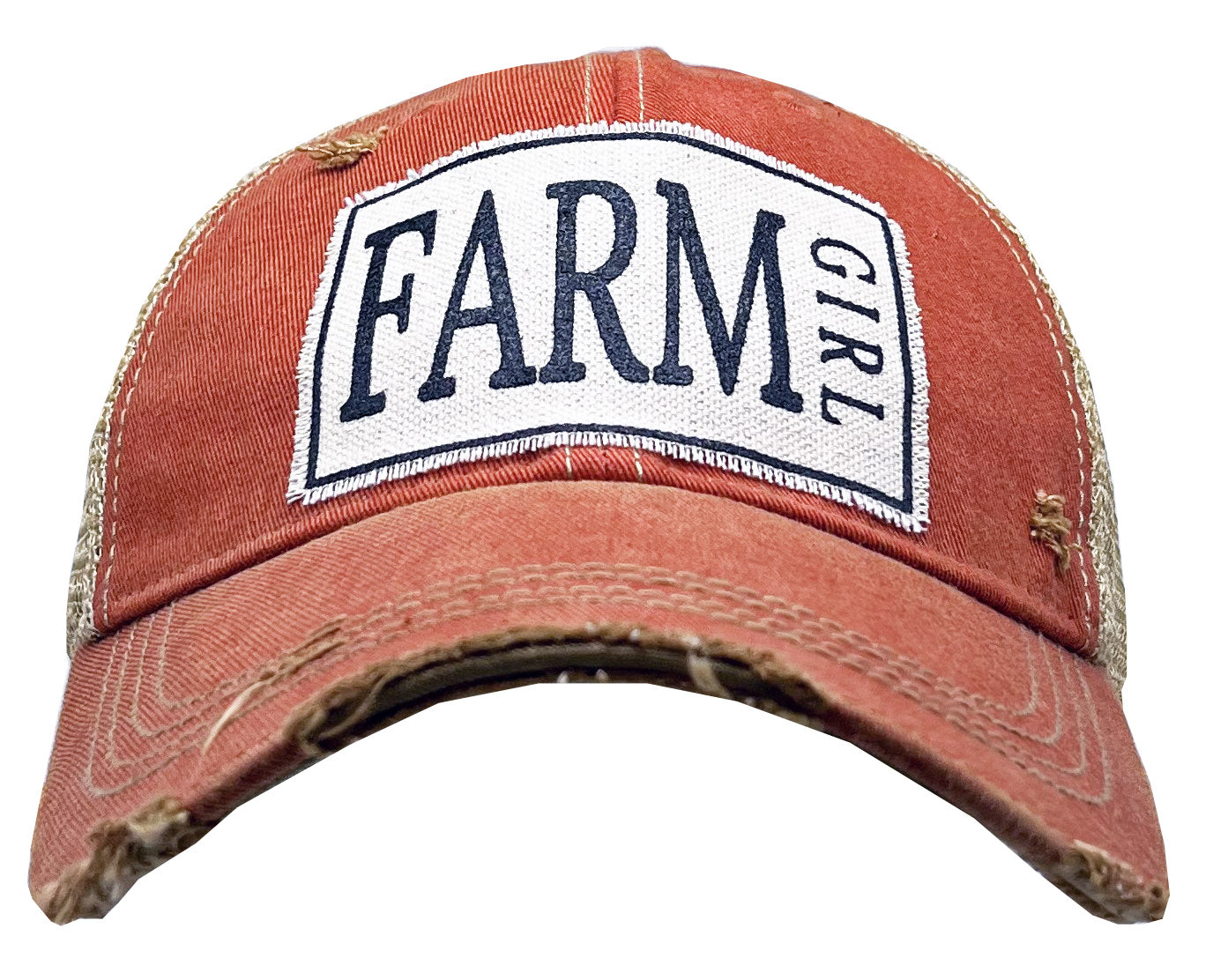 "Farm Girl"  Women's Trucker Baseball Cap