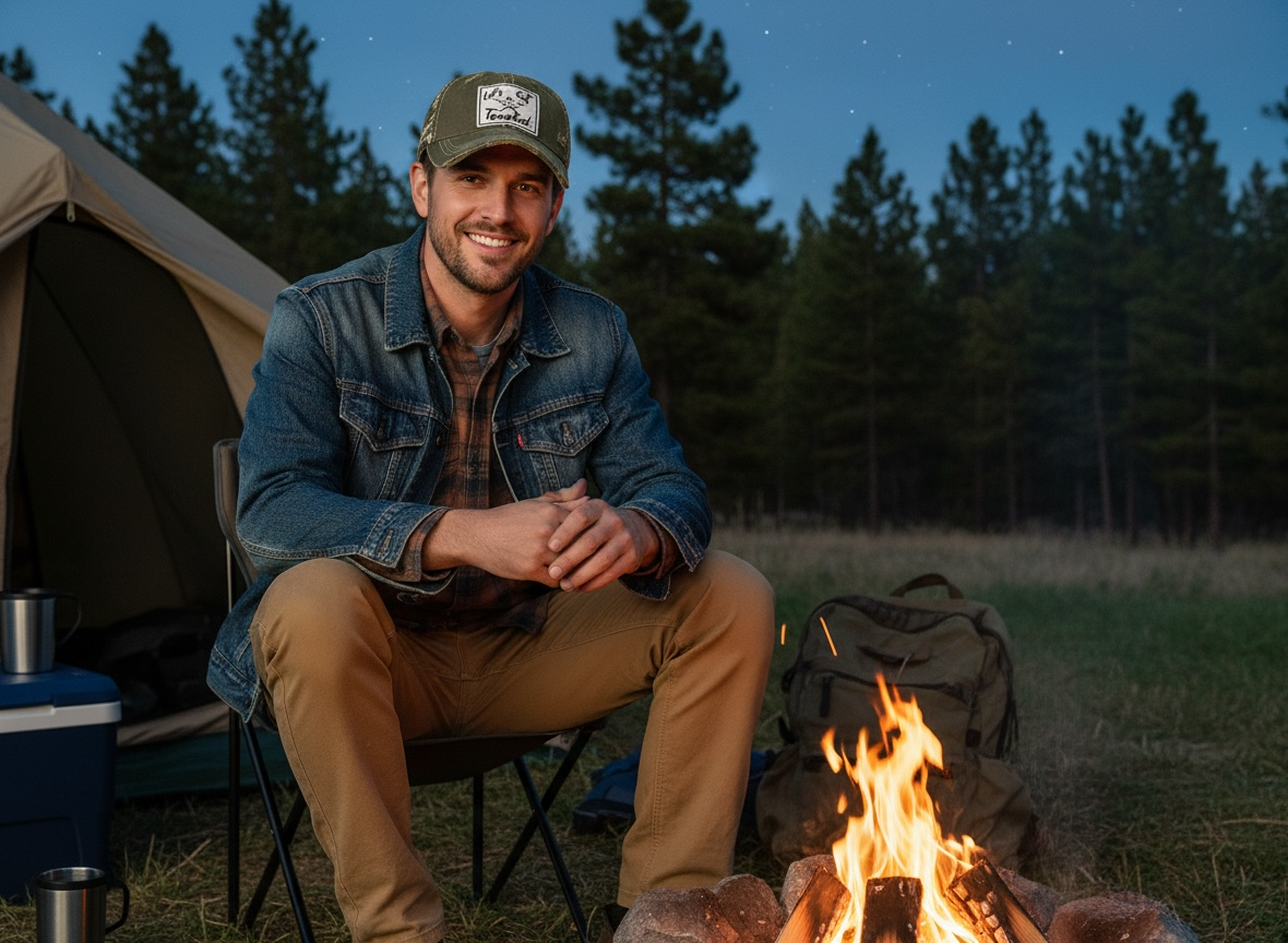 "Let's Get Toasted" Distressed Trucker Cap