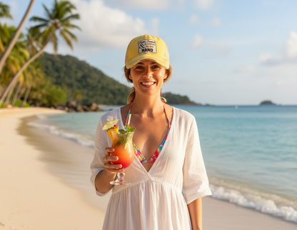 "Sun Sand & A Drink In My Hand" Trucker Cap
