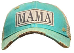 "Mama" Distressed Trucker Cap