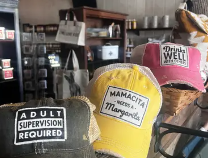 "Mamacita Needs A Margarita" Distressed Trucker Cap