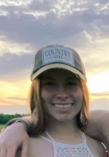 "Country Girl" Distressed Trucker Cap