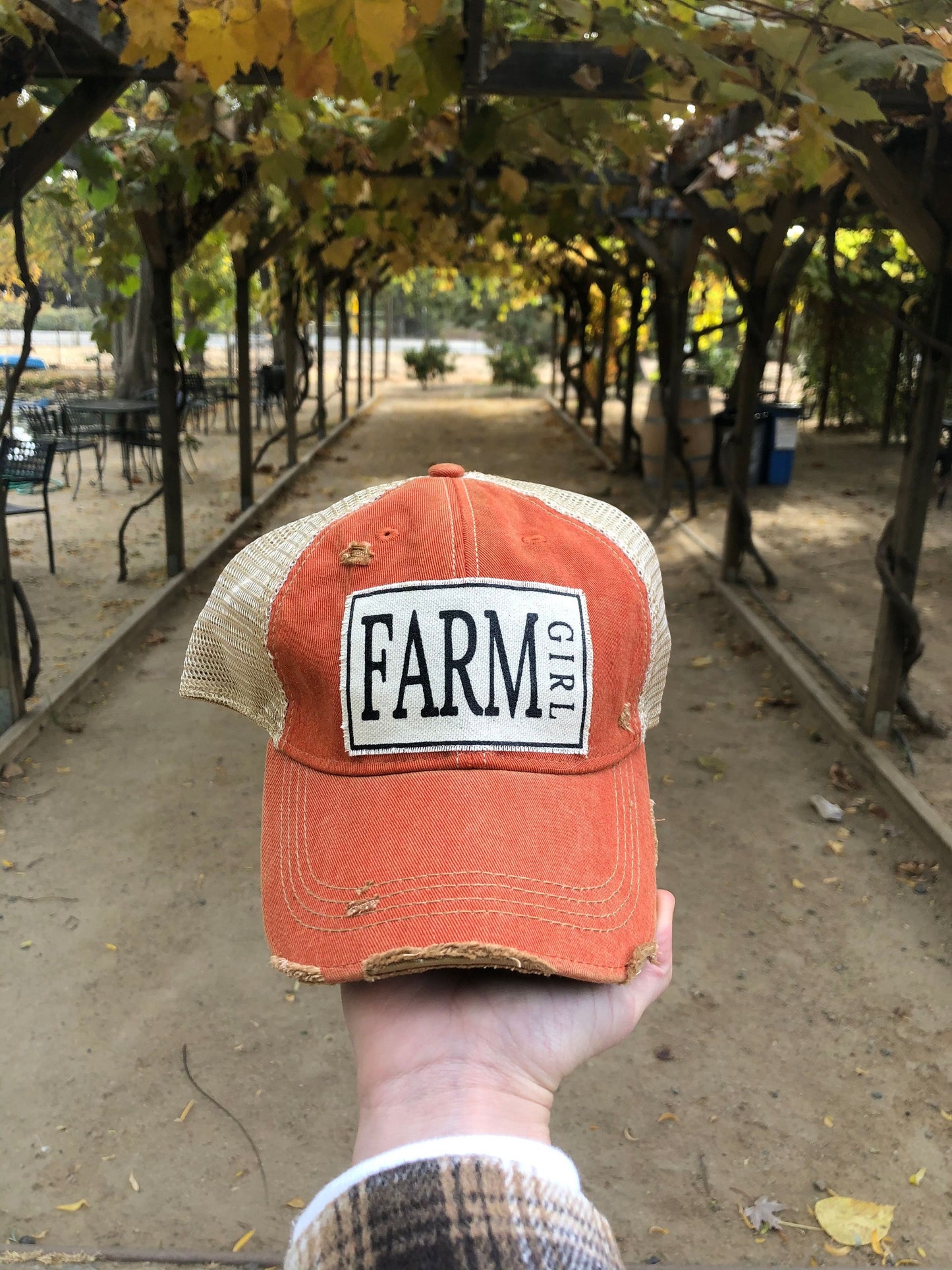 "Farm Girl"  Women's Trucker Baseball Cap