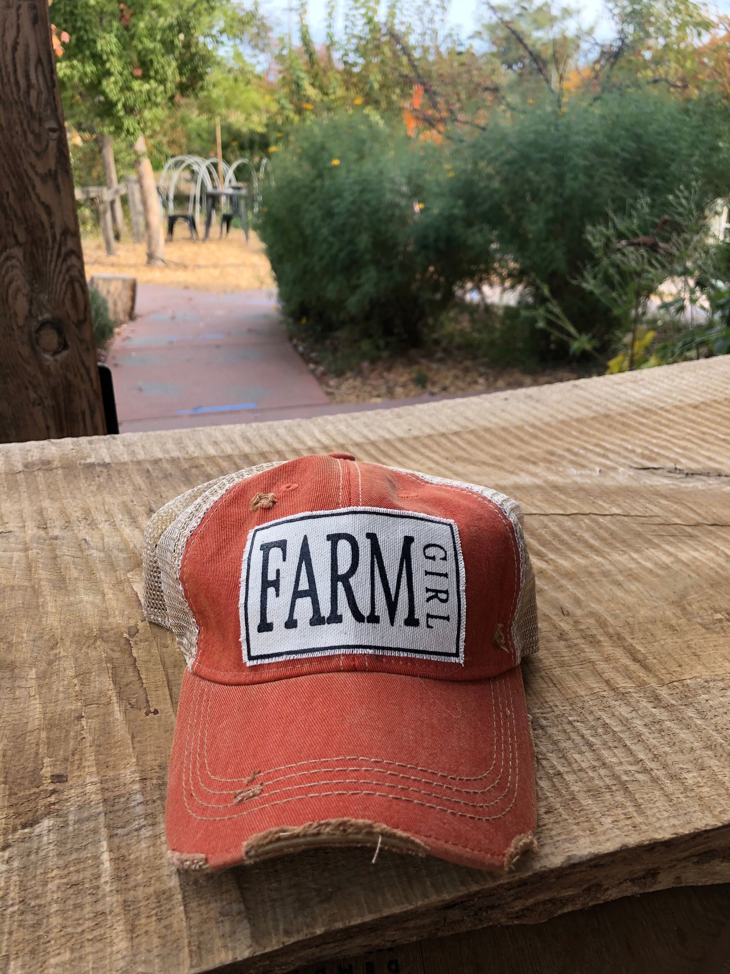 "Farm Girl"  Women's Trucker Baseball Cap