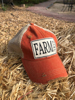 "Farm Girl"  Women's Trucker Baseball Cap
