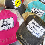 "Life is Better On A Boat" Distressed Trucker Cap