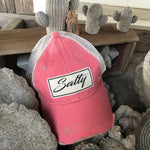 "Salty" Distressed Trucker Cap