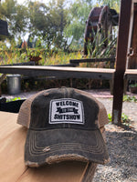 "Welcome To The Shit Show" Distressed Trucker Cap