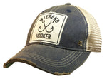 "Weekend Hooker" Distressed Trucker Cap